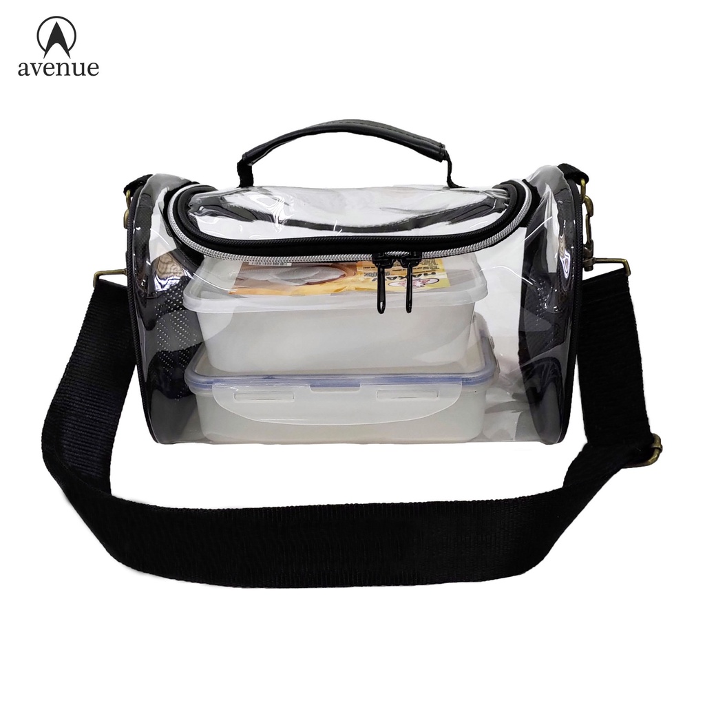 Clear plastic hotsell sling bag