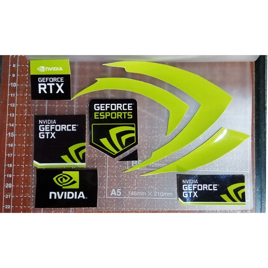 Nvidia geforce gtx on sale sticker