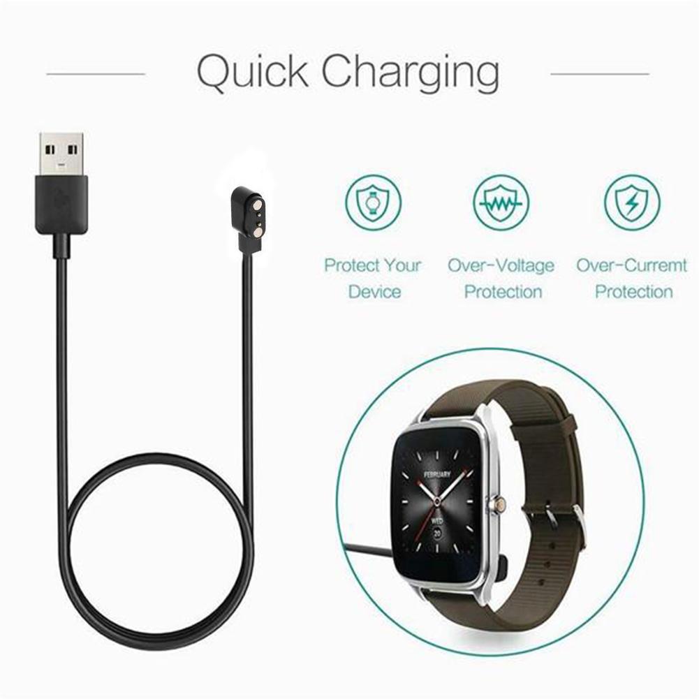 2-Pin Universal USB Data Charging Cable Magnetic Charger For Smart Watch  2.84mm