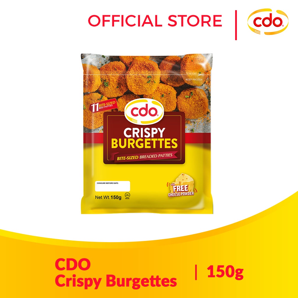 CDO Crispy Burgettes 150g | Shopee Philippines