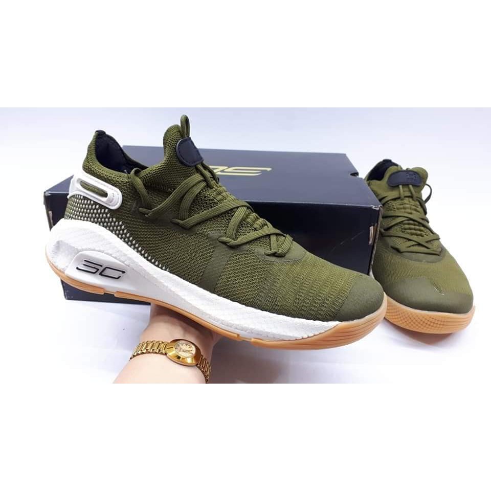 Under armour curry 6 best sale kids olive