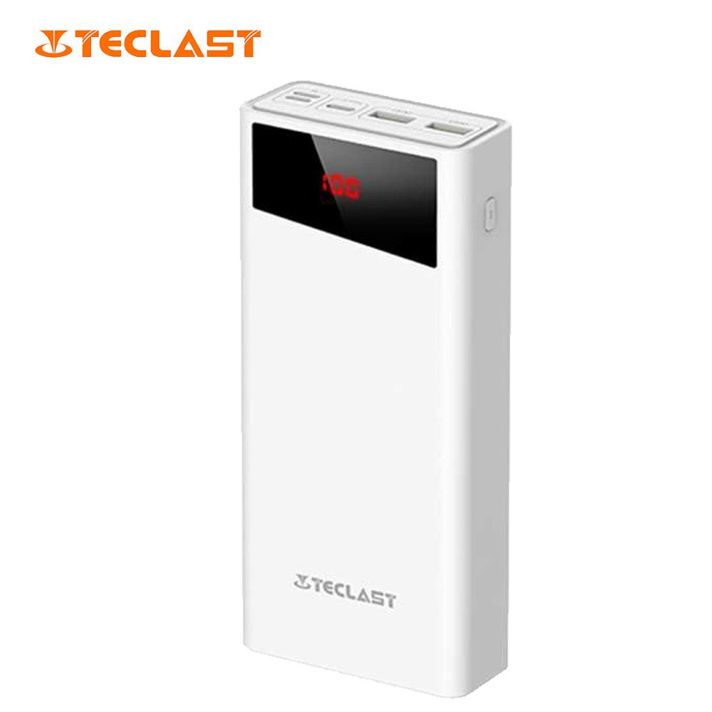 Teclast C30L / C30K 30000mAh Power Bank Original Brand Portable 10W/2.1A  Fast Charging Smart Power Indicator 3 Output 2 Input High Capacity powerbank  For Apple/Android