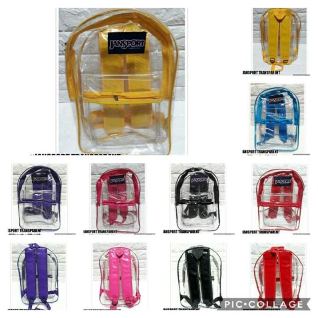 Jansport transparente hot sale