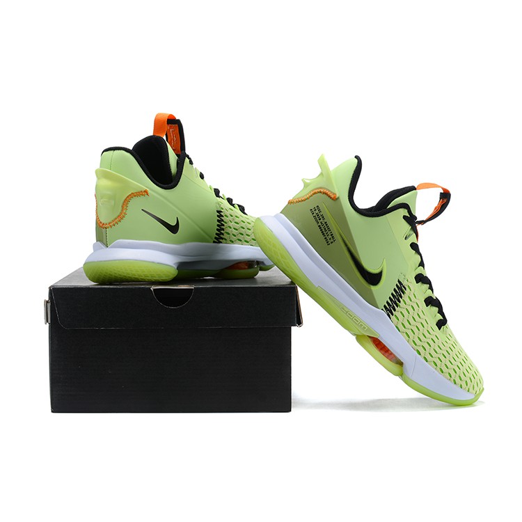 100% Original Nike Lebron James Witness 5 Green/White Sports Basketball  Shoes for Men | Shopee Philippines