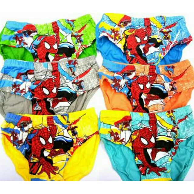 Spiderman Underwear, Mens Spiderman Underwear, Spider Sense Danger Alert  Briefs