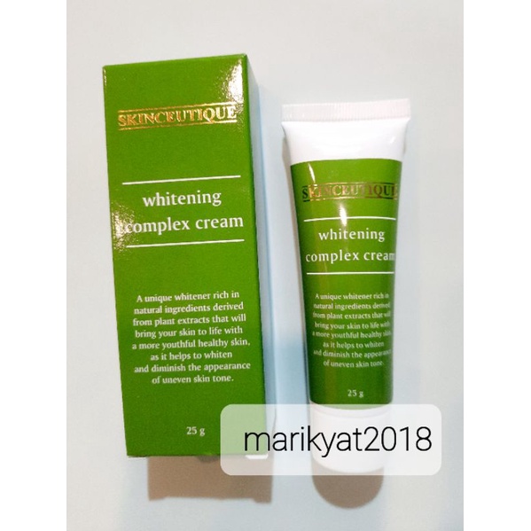 Whitening Complex Cream 25gm Shopee Philippines