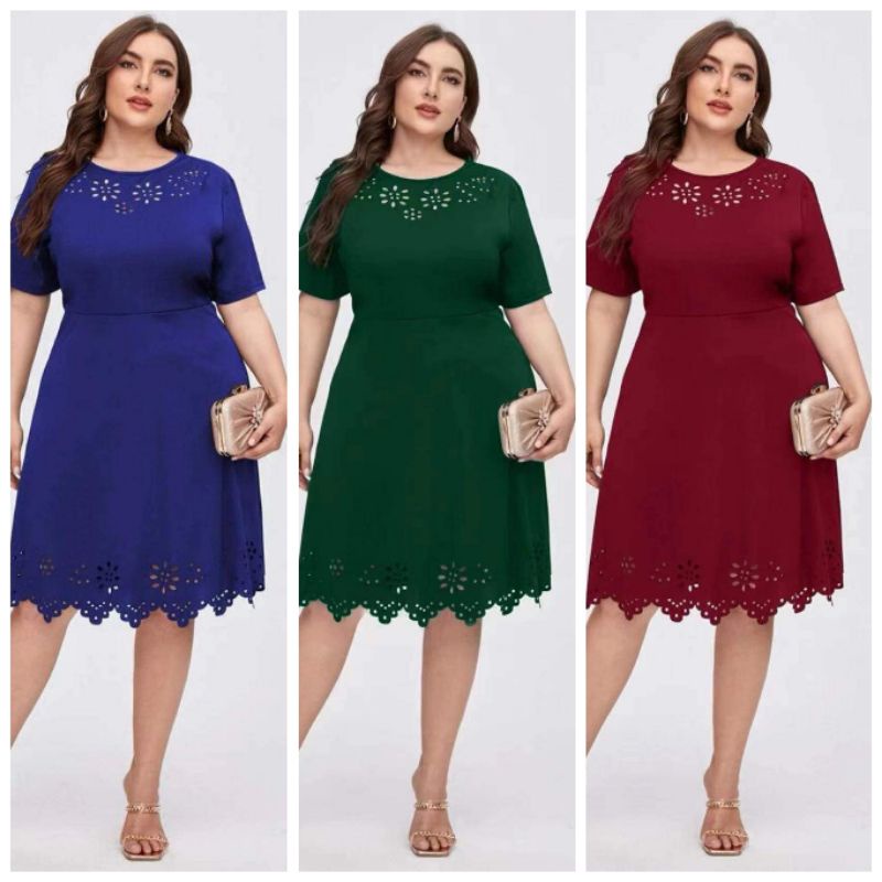 Shopee plus size dress sale