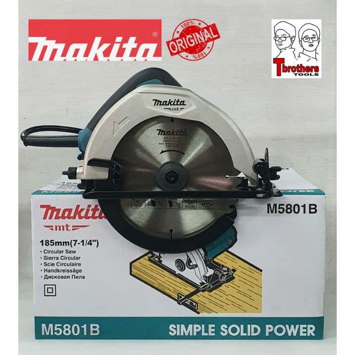 Sierra Electrica Circular 7 1/4 1050W Mt M5801B Makita