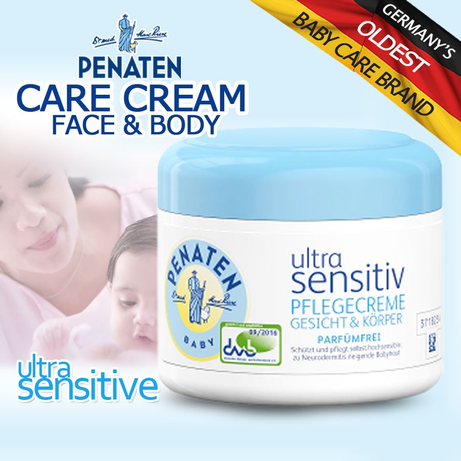 PENATEN® ultra sensitive Baby Care cream face & body, Neurodermatitis, 100ml, made in Germany