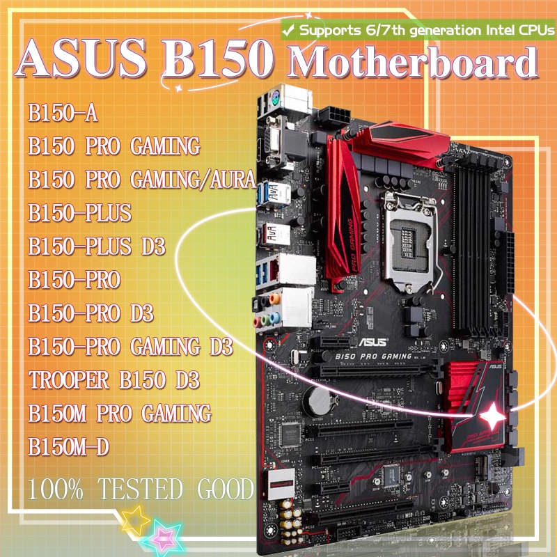 Asus b150m pro hot sale gaming motherboard