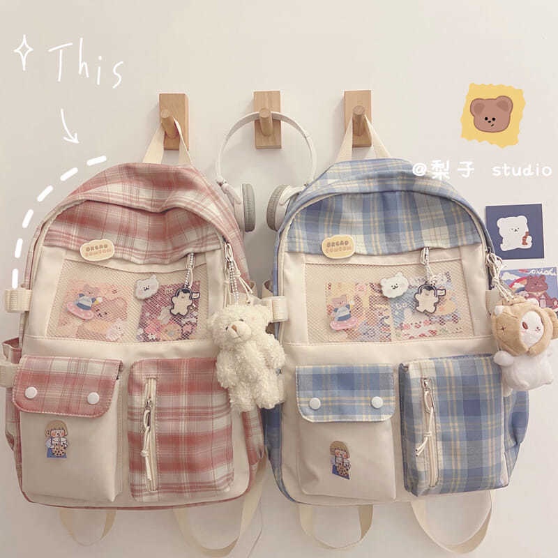 Korean backpacks for school hot sale