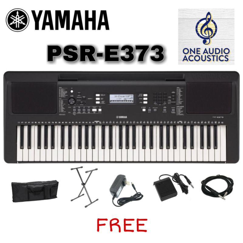 Yamaha psr deals e373 size