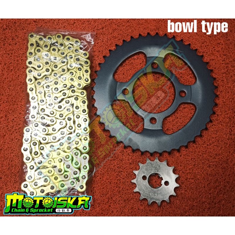 Chain sprocket for store apache rtr 180