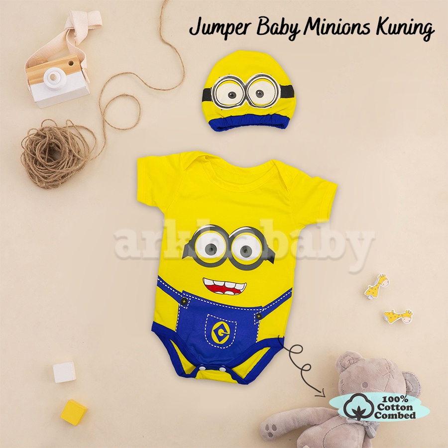 Minions MOTIF baby JUMPER baby Clothes minion baby Clothes baby