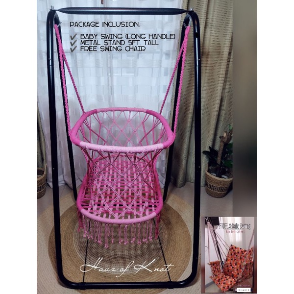 Tall baby hotsell swing chair