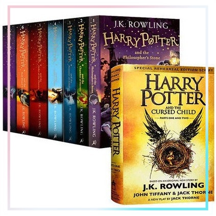 Harry potter discount book set hardback