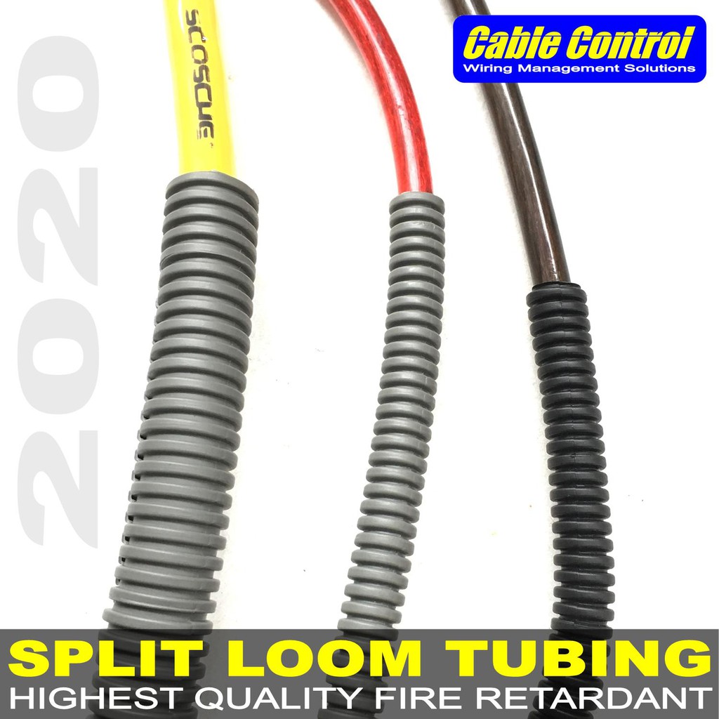 Cable Control SPLIT LOOM TUBING,split loom cable wrap, corrugated wire loom  ,plastic harness