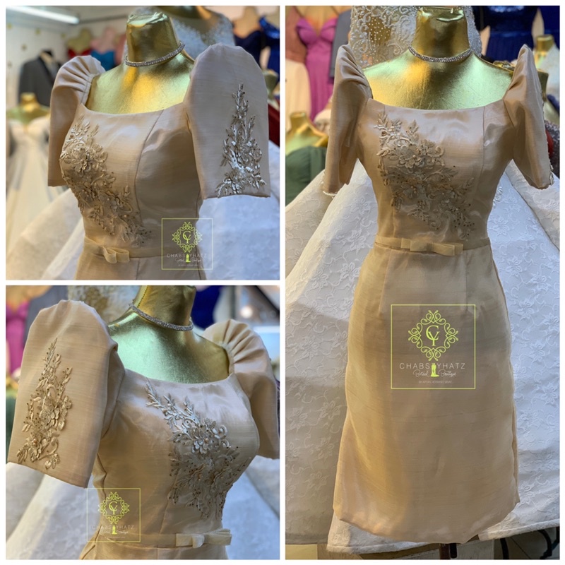 Filipiniana 2024 graduation dress