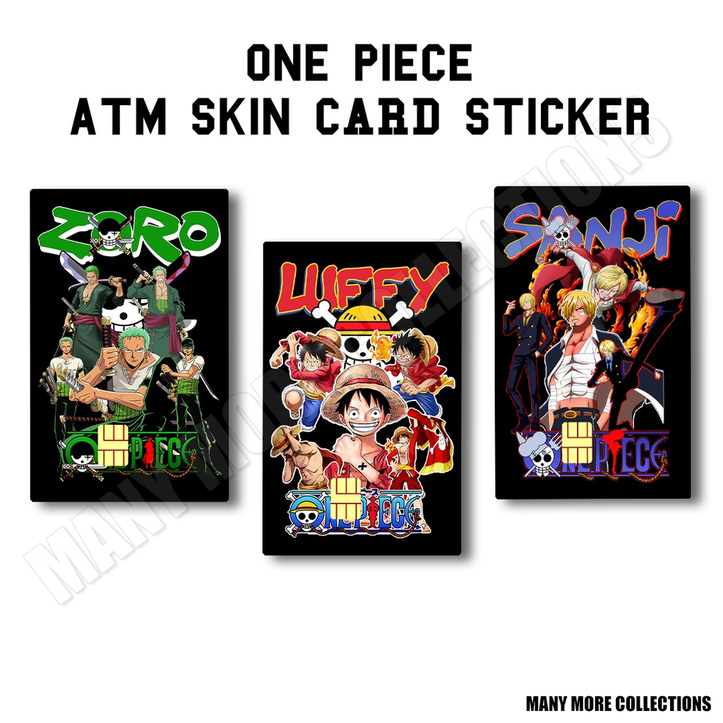 One Piece Anime Card Skin & Card Skin