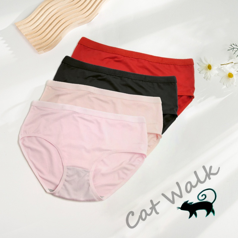 CatWalk 12 Pcs Women Plus Size Panties Ladies Underwear Women Panty[12Pieces]