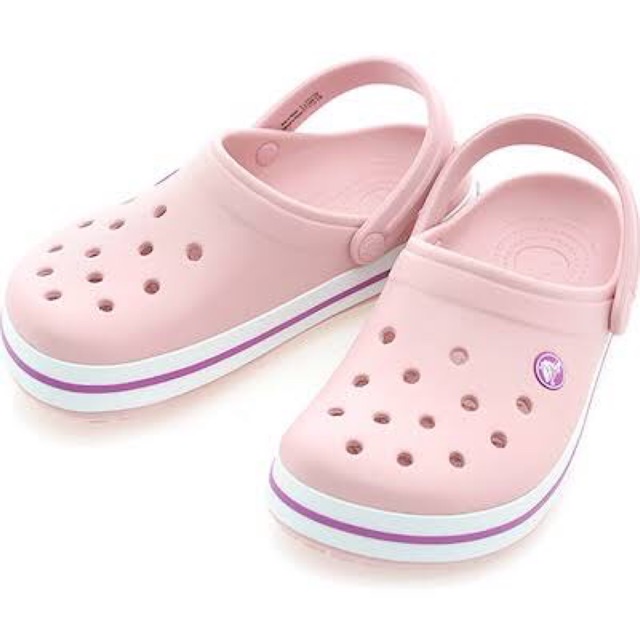 Pink crocband discount