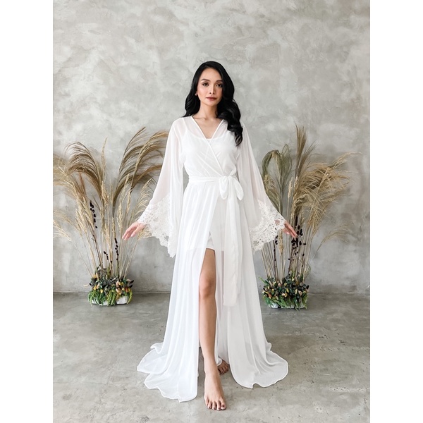 Cheap bridal outlet robe