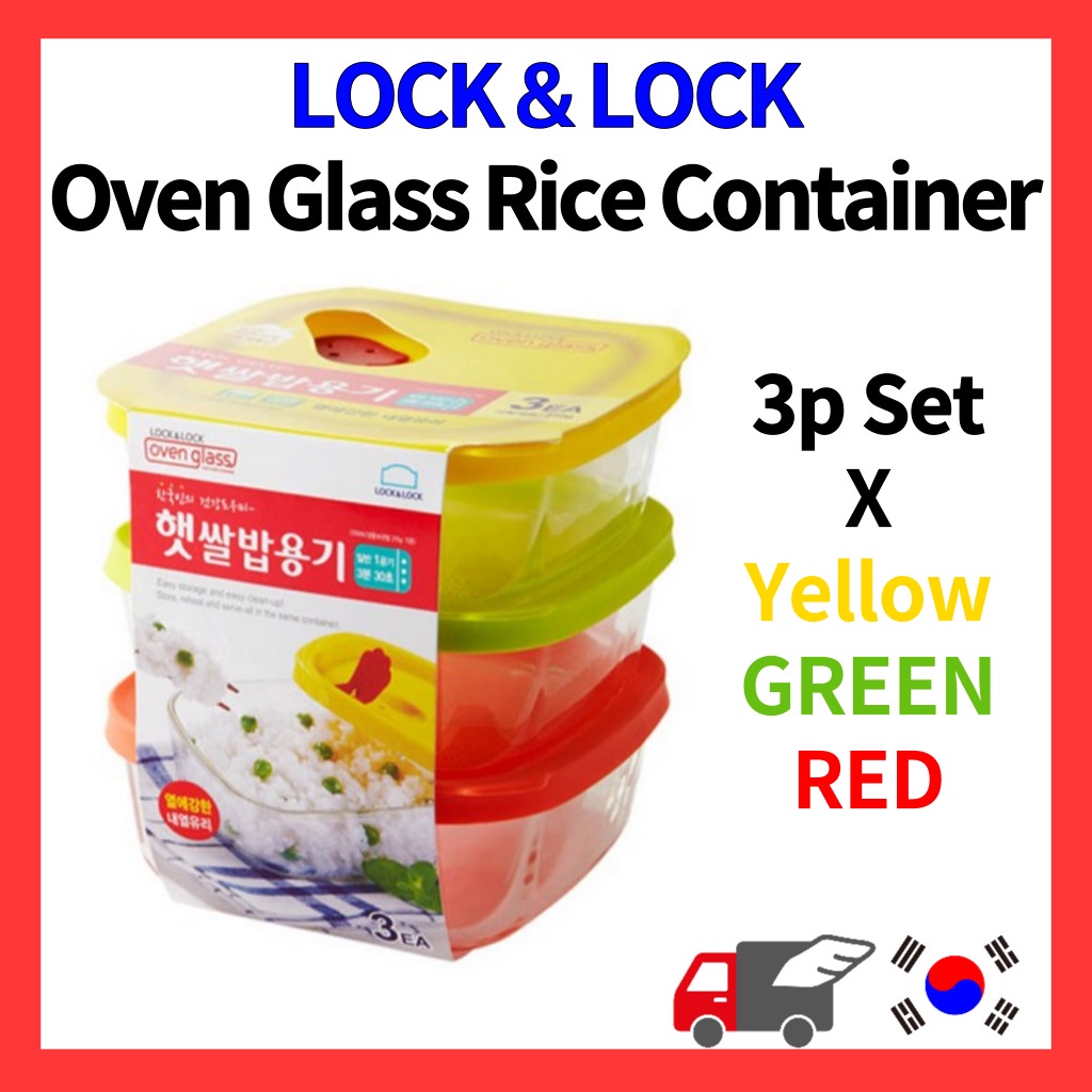 Lock & Lock] Ceramic Rice Containers - For Microwaving (3 Sizes) – Gochujar