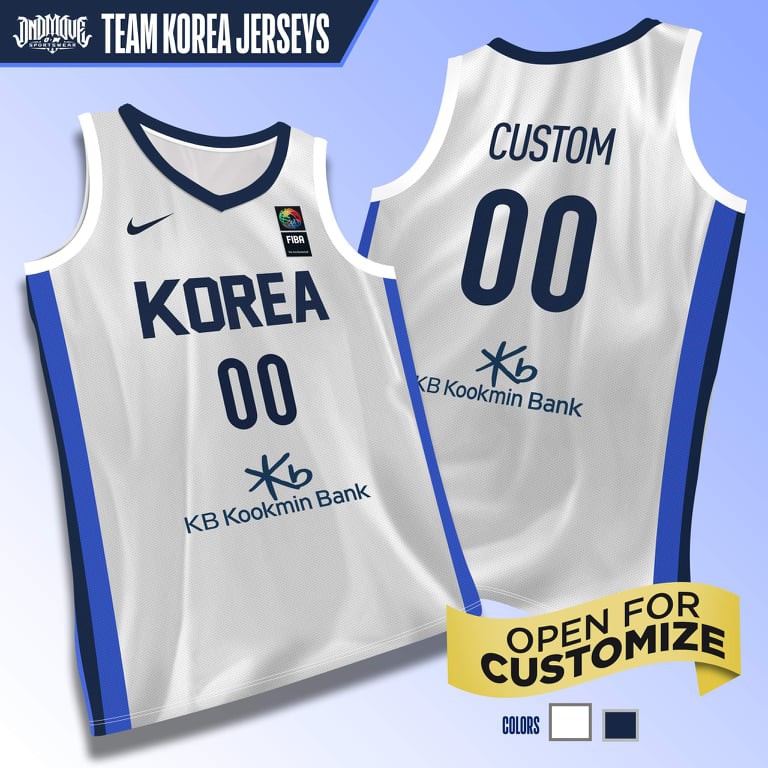 Korea best sale basketball jersey