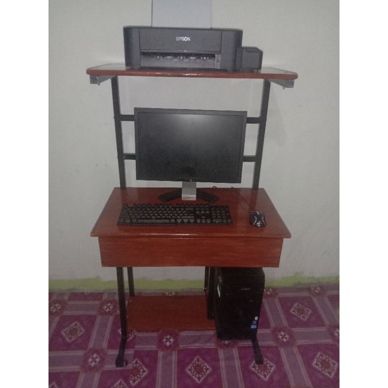 Table for pc on sale and printer