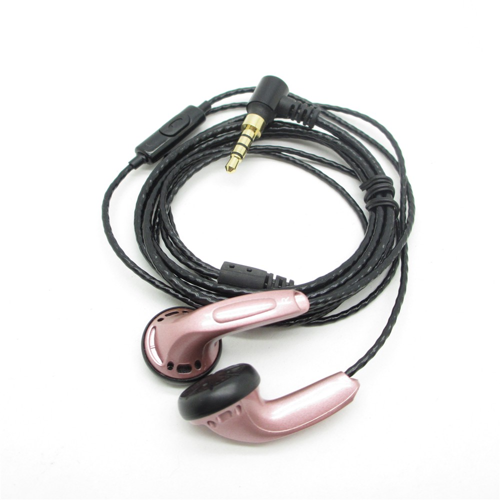 DIY MX500 Earphone Heavy Bass Flat Head Earbuds Headset With Mic