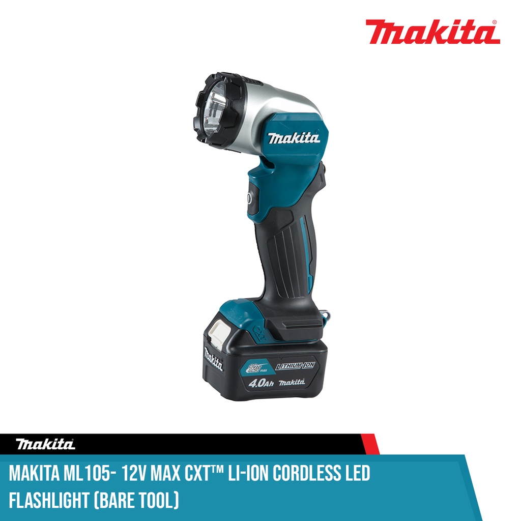 MAKITA ML105- 12V Max CXT™ Li-Ion Cordless LED Flashlight (Bare Tool)  Shopee Philippines