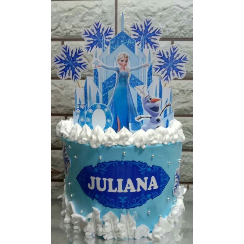 Cake Topper Basic - Frozen 01