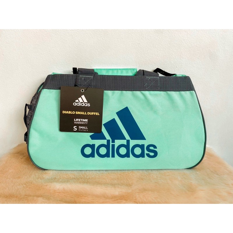 Adidas women's diablo small shop duffel bag green one size