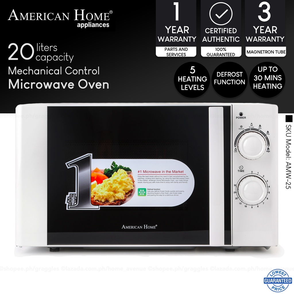 American home microwave oven shop uses