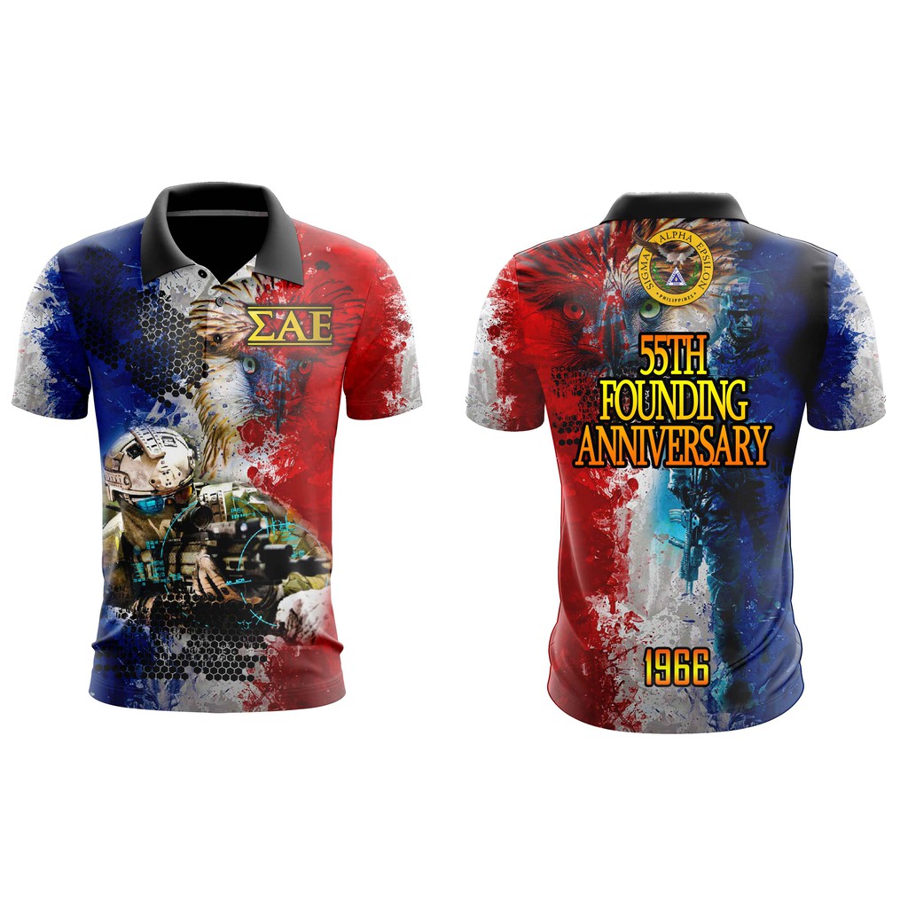 Sigma Alpha Epsilon tshirt full sublimation Shopee Philippines