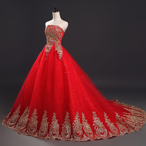 Ball 2025 gown red