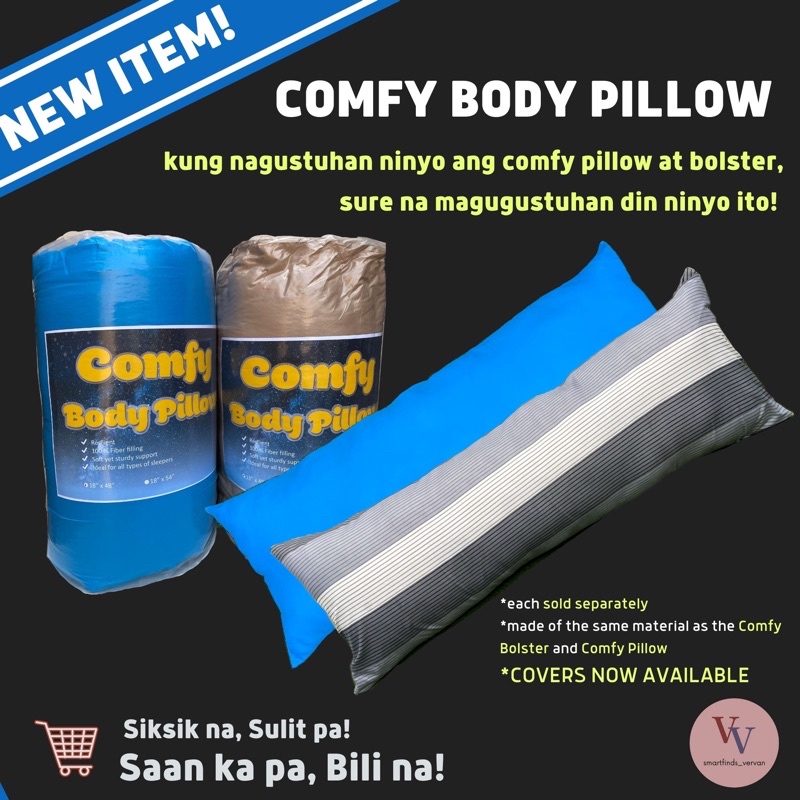 Comfy body outlet pillow