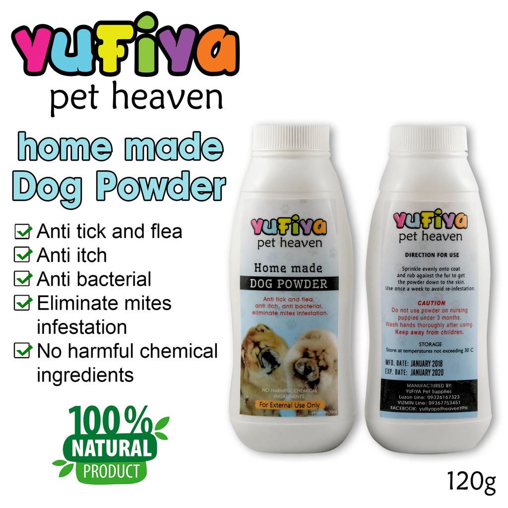 Dog powder 2024 for itching