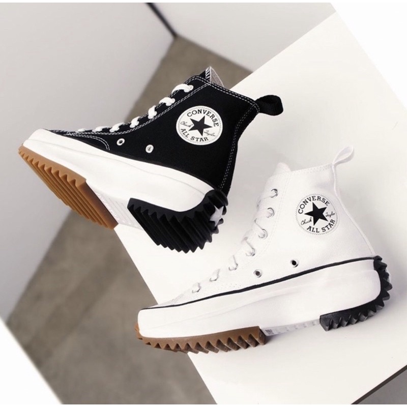 High heeled hotsell converse all stars