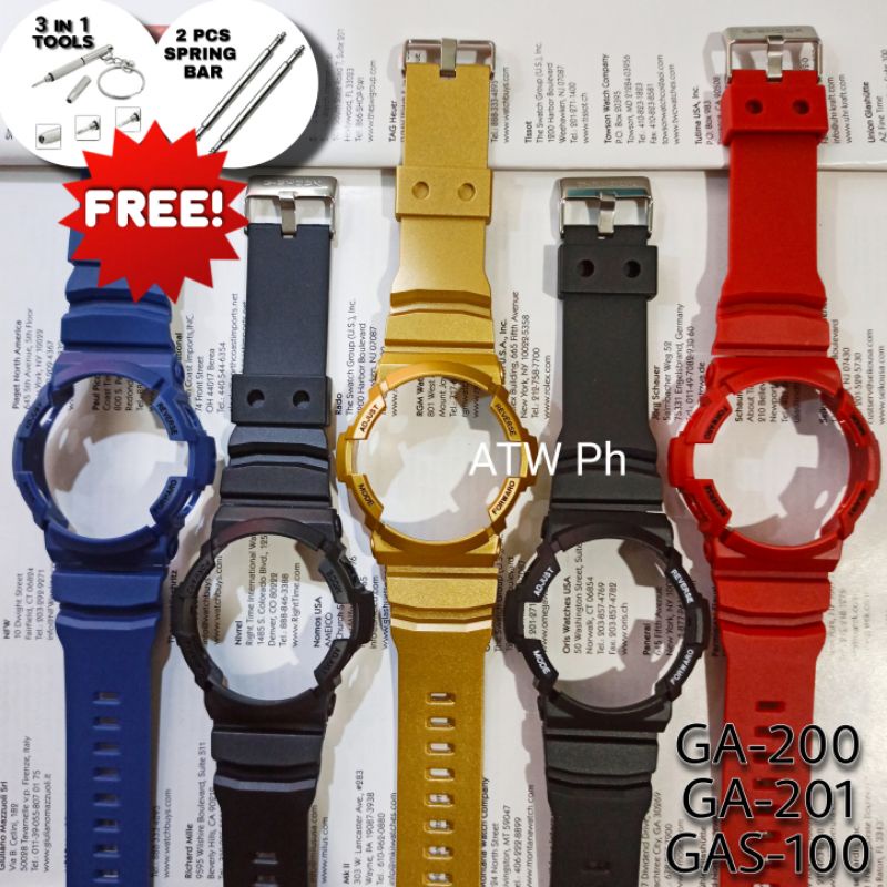 Ga 201 g shock best sale strap replacement