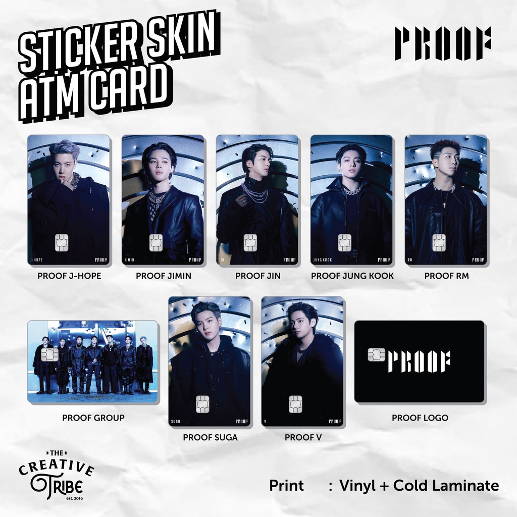 Pokemon Skin Card Sticker - ATM Vinyl Debit Credit Emoney Flazz Sticker