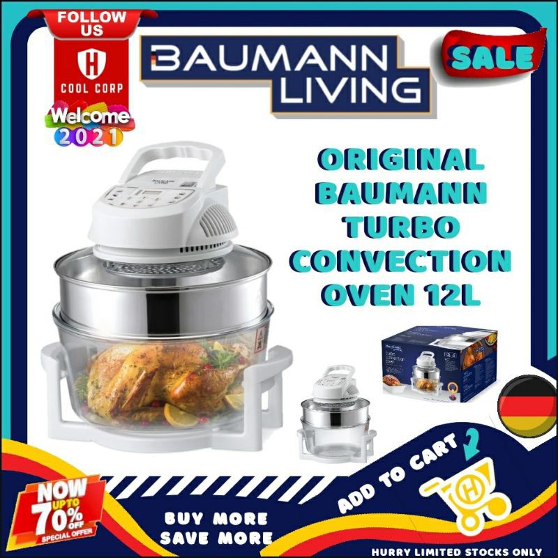 baumann turbo convection oven