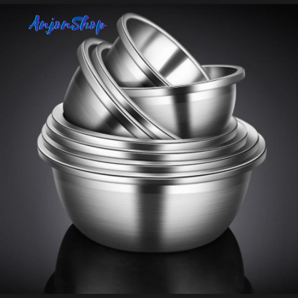 Looking for stainless steel mixing bowls that resist scratches