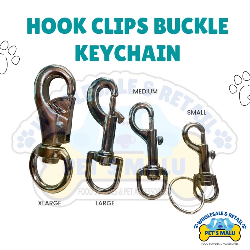 Hook Clips buckle Keychain (Tanso)