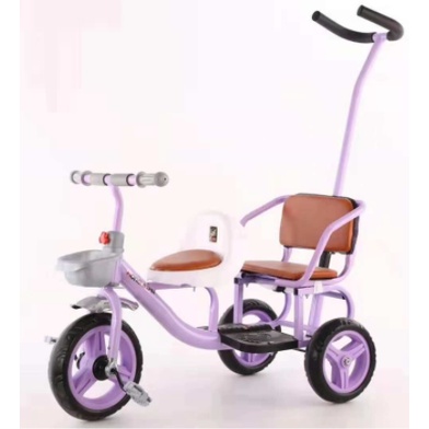 HSZ Twin seat tricycle bike with handle push mlx 218 2 to 5 years