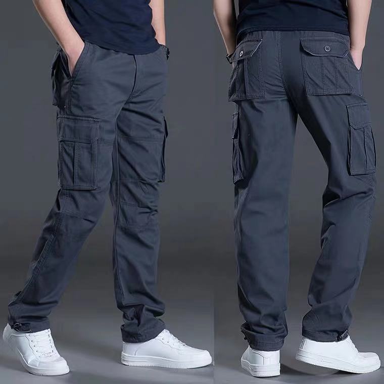 LSB#Fashion Men Outdoor 6 pocket cargo pants