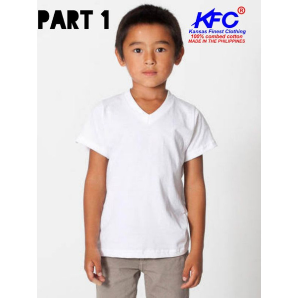 boys v neck undershirt