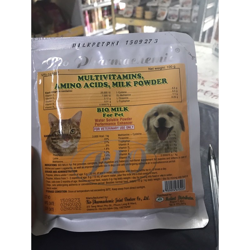 Bio milk for puppies sale