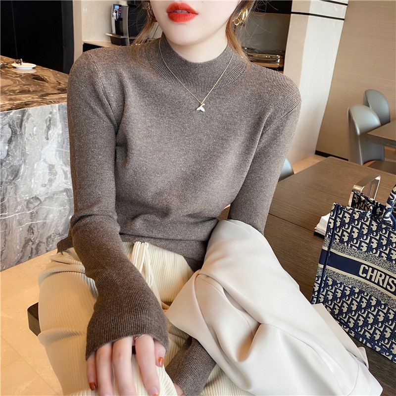 Turtleneck sweater sale korean style