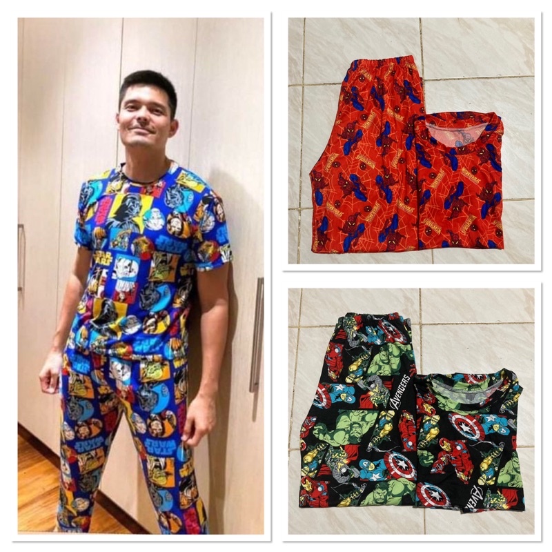 Men's discount avenger pajamas